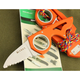 Colombia - Munia  ( orange handle, serrated ) UD40517